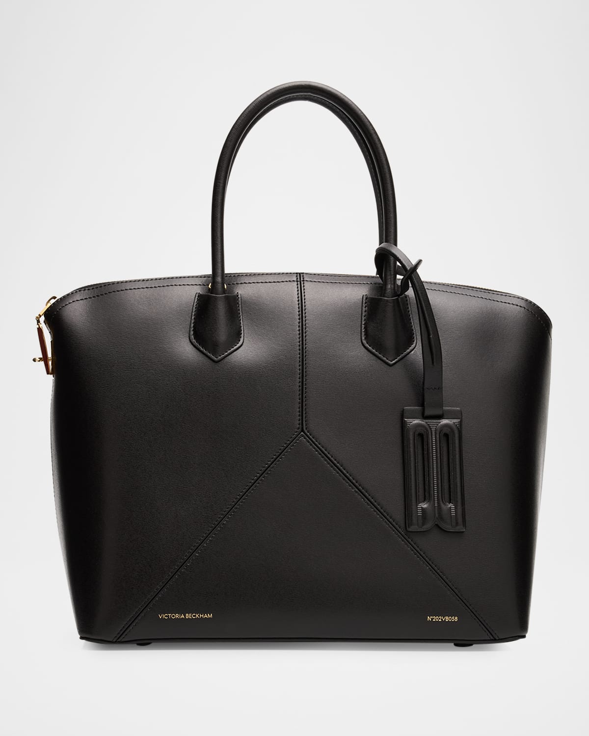 Victoria Beckham The Victoria Zip Leather Shoulder Bag