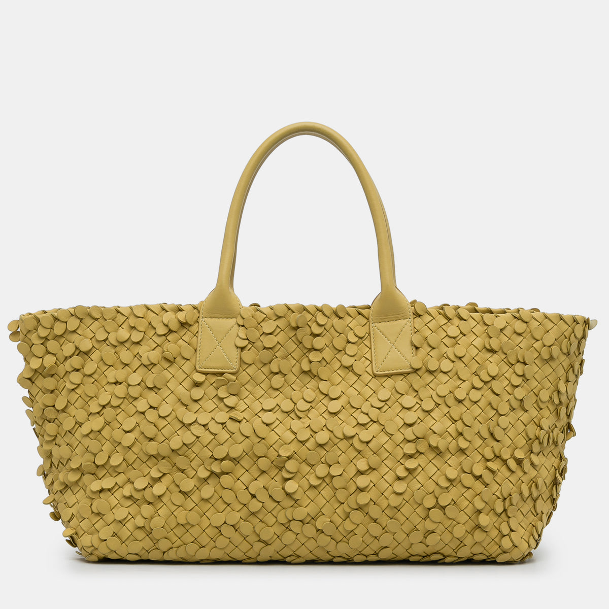 Bottega Veneta Poussin Paillettes Cabat Tote