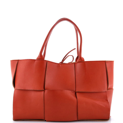 Arco Tote Maxi Intrecciato Leather Medium