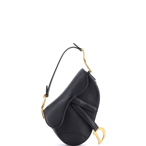 Saddle Handbag Leather Mini