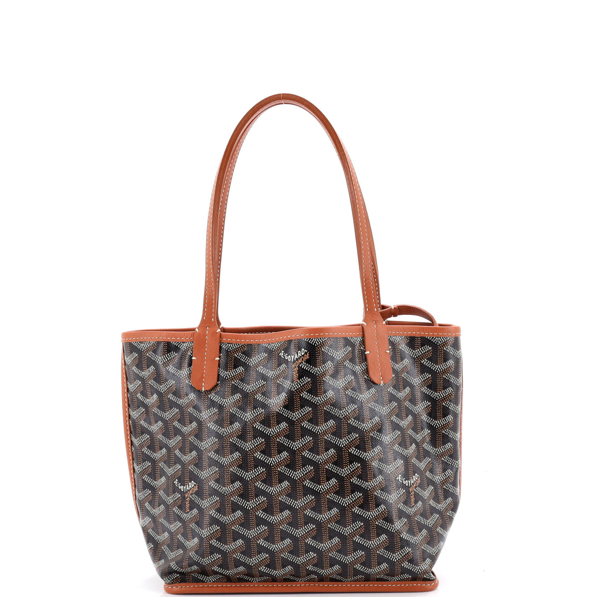 Goyard GOYARD Anjou Reversible Tote Coated Canvas Mini