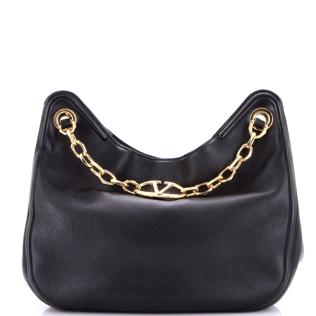 Valentino VALENTINO GARAVANI VLogo Moon Tote Leather Medium