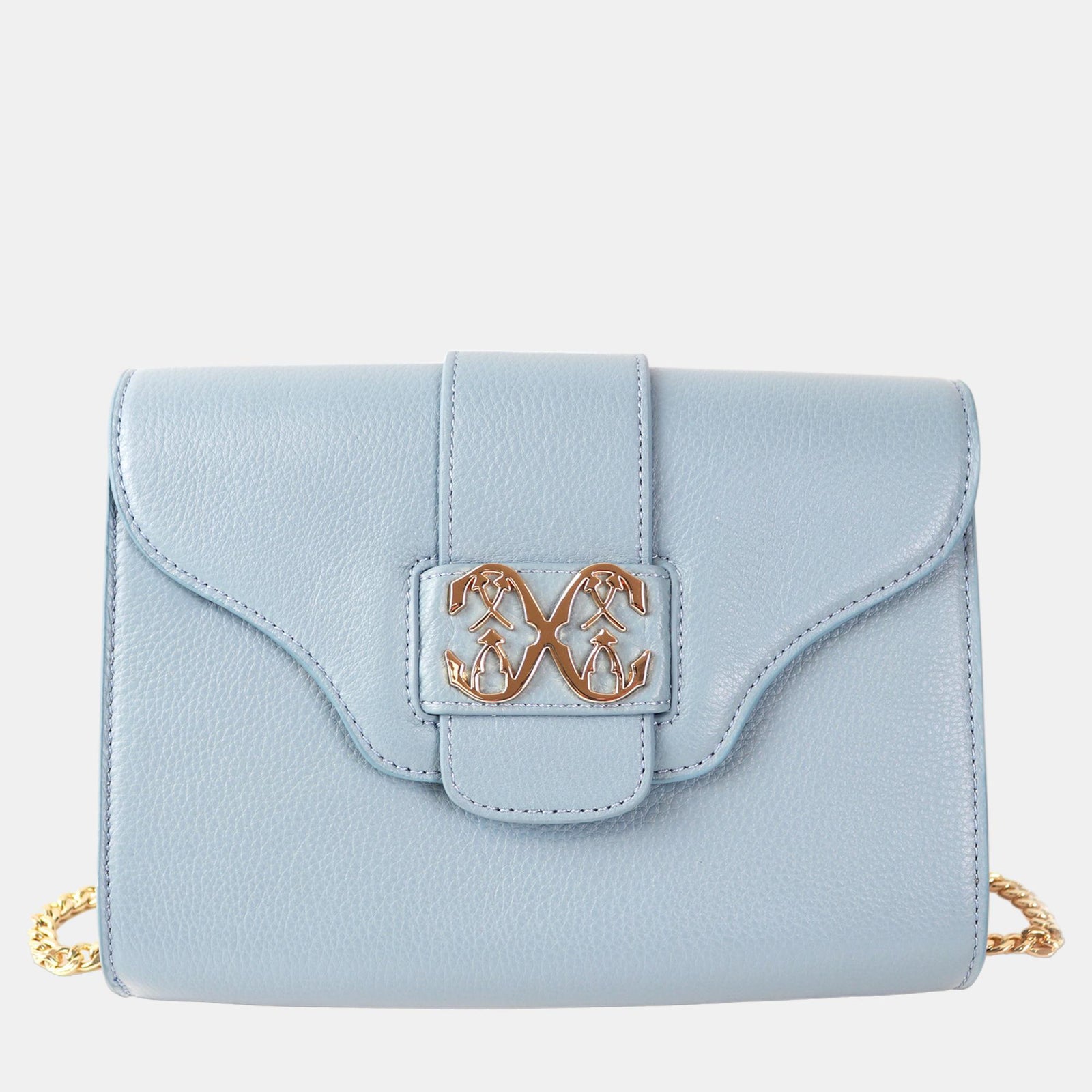 Charriol Light Blue Leather MARIE OLGA Crossbody