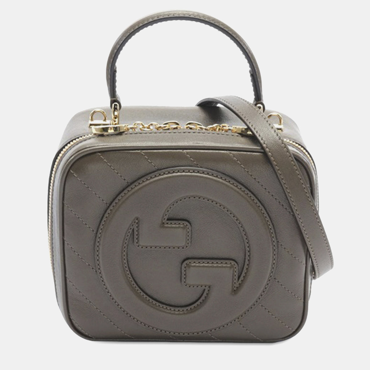 Gucci Blondie Leather Top Handle