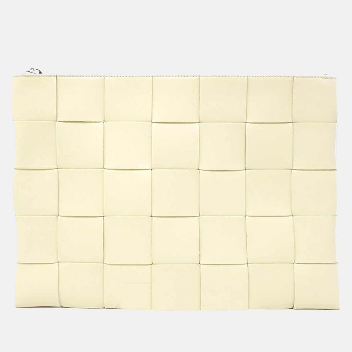 Bottega Veneta Beige Cassette Clutch