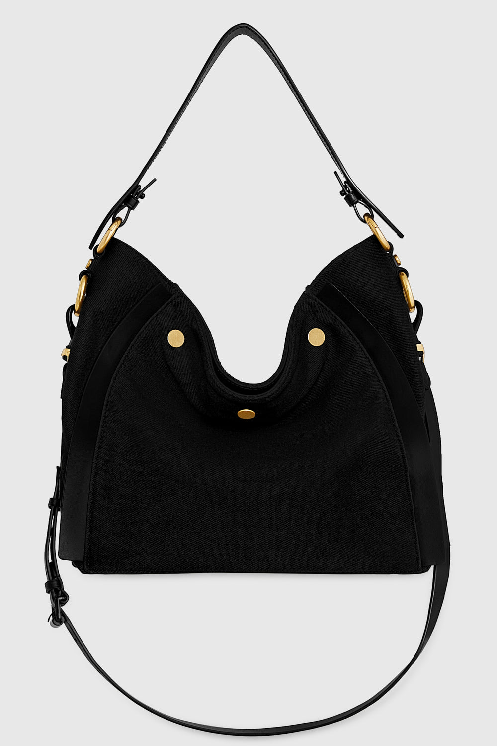 Rebecca Minkoff M.A.B. Surplus Hobo Bag In Black