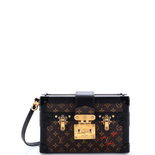 Petite Malle Handbag Monogram Canvas