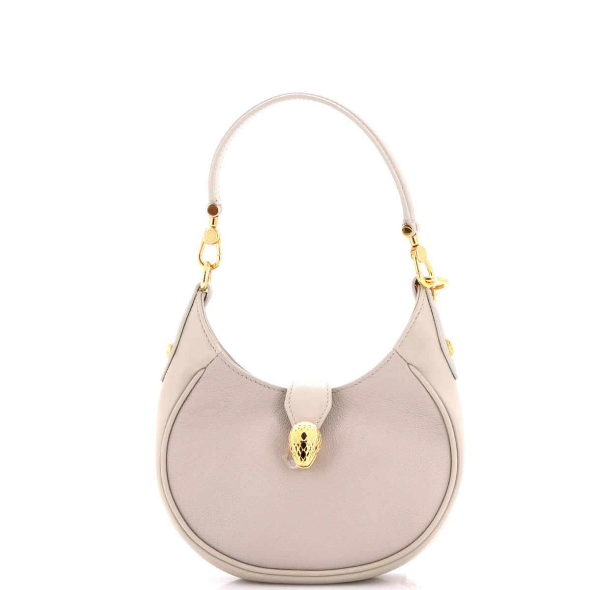 Bvlgari BVLGARI Serpenti Ellipse Crossbody Bag Leather Mini