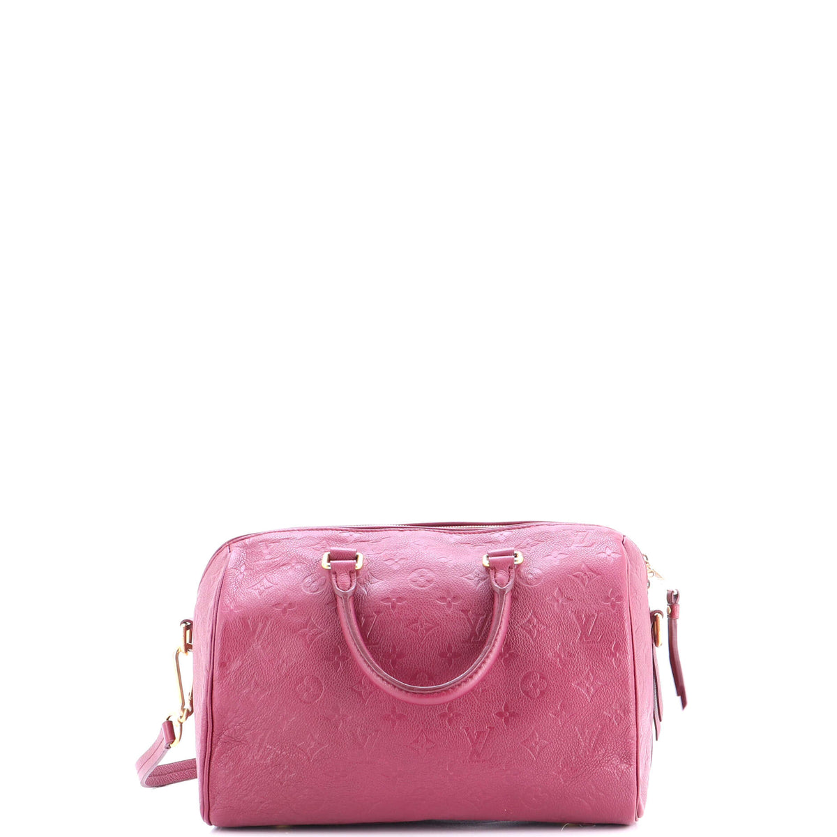 Louis Vuitton Speedy Bandouliere Bag Monogram Empreinte Leather 30