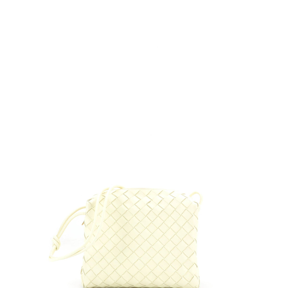 Bottega Veneta Loop Crossbody Bag Intrecciato Nappa Small