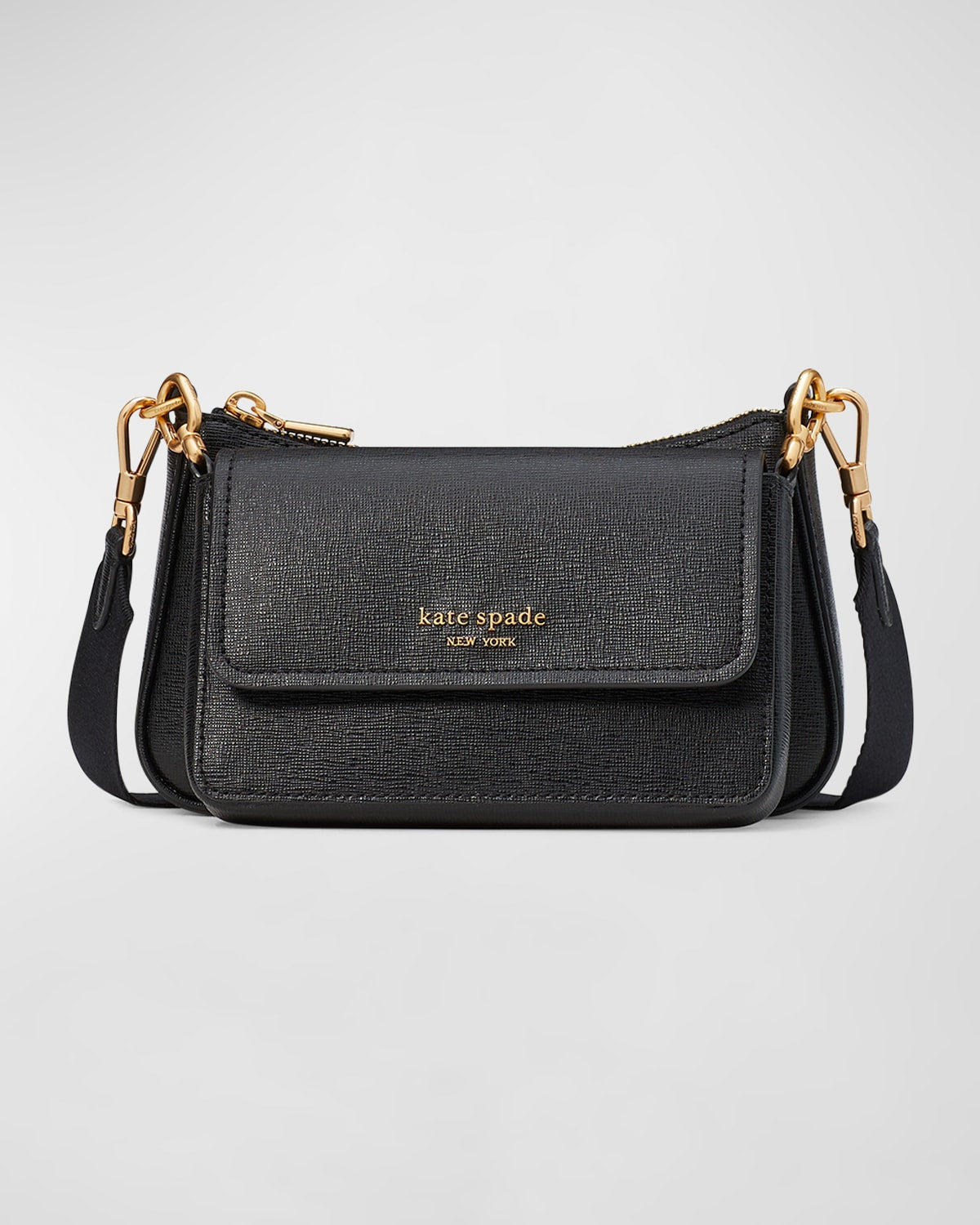 Kate Spade New York double up leather crossbody bag