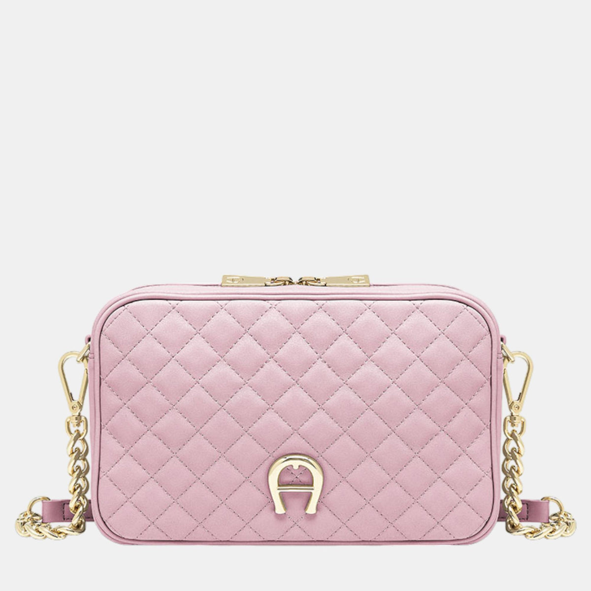 Aigner Light Mauve shiny light gold Metal Garda Light Mauve Crossbody Bag S