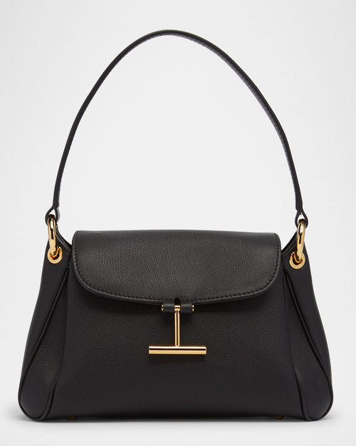 Tara Small Shoulder Bag in Grain Leather