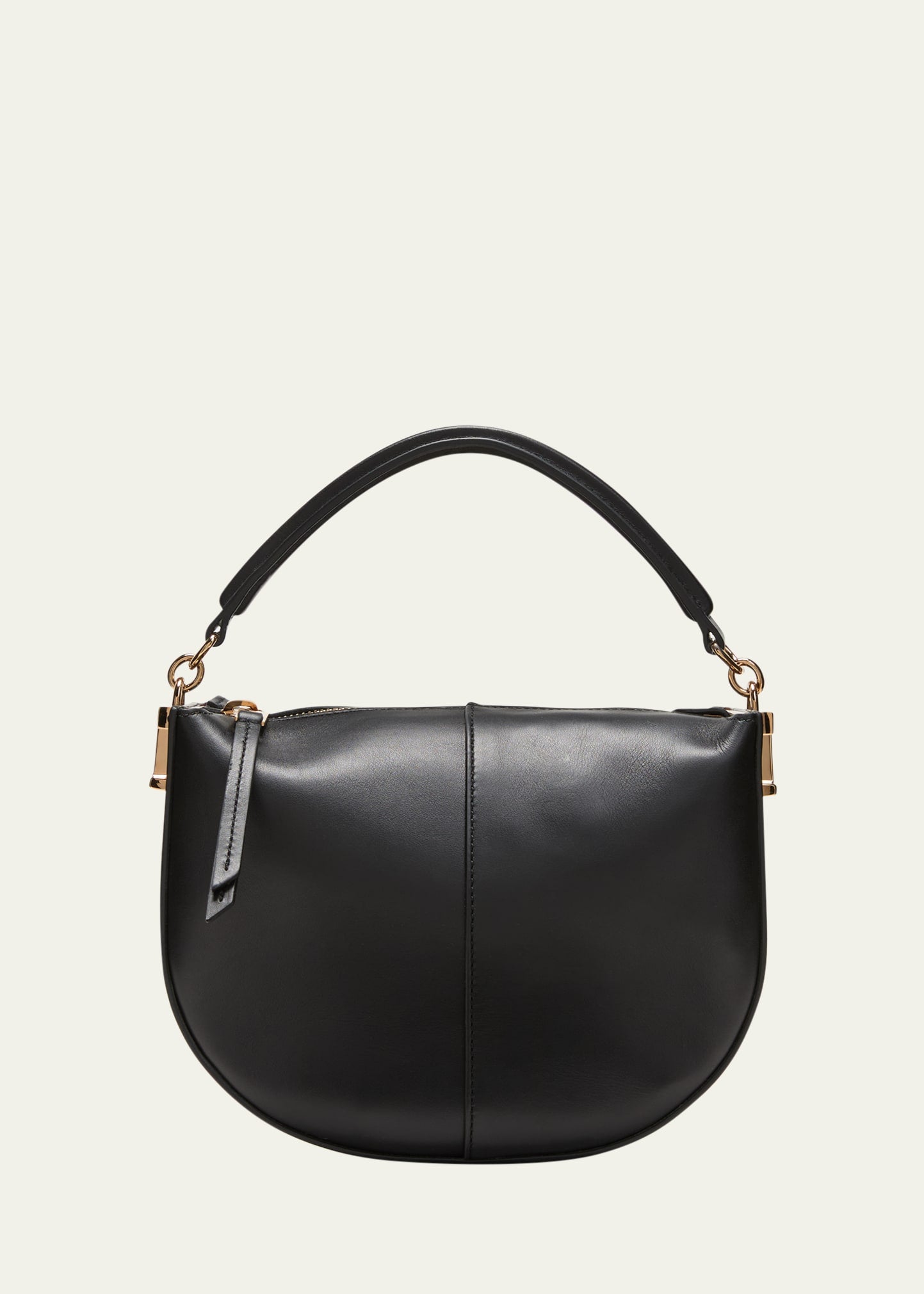 Tod's Mini Zip Leather Hobo Bag