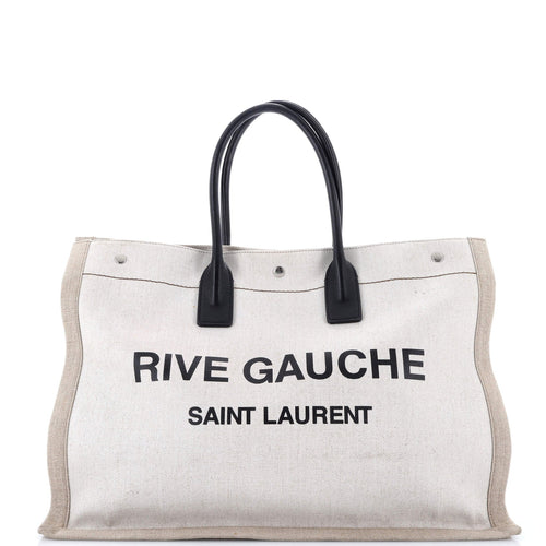 Rive Gauche Shopper Tote Canvas Large