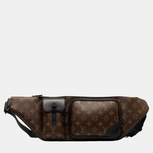 Brown Monogram Macassar Christopher Bumbag