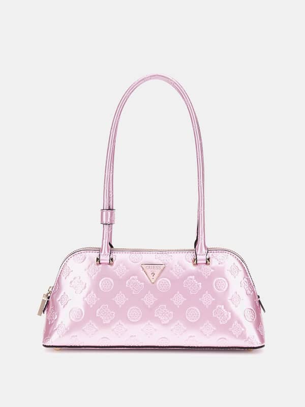 Guess Arnela 4G Peony Logo Shoulder Bag