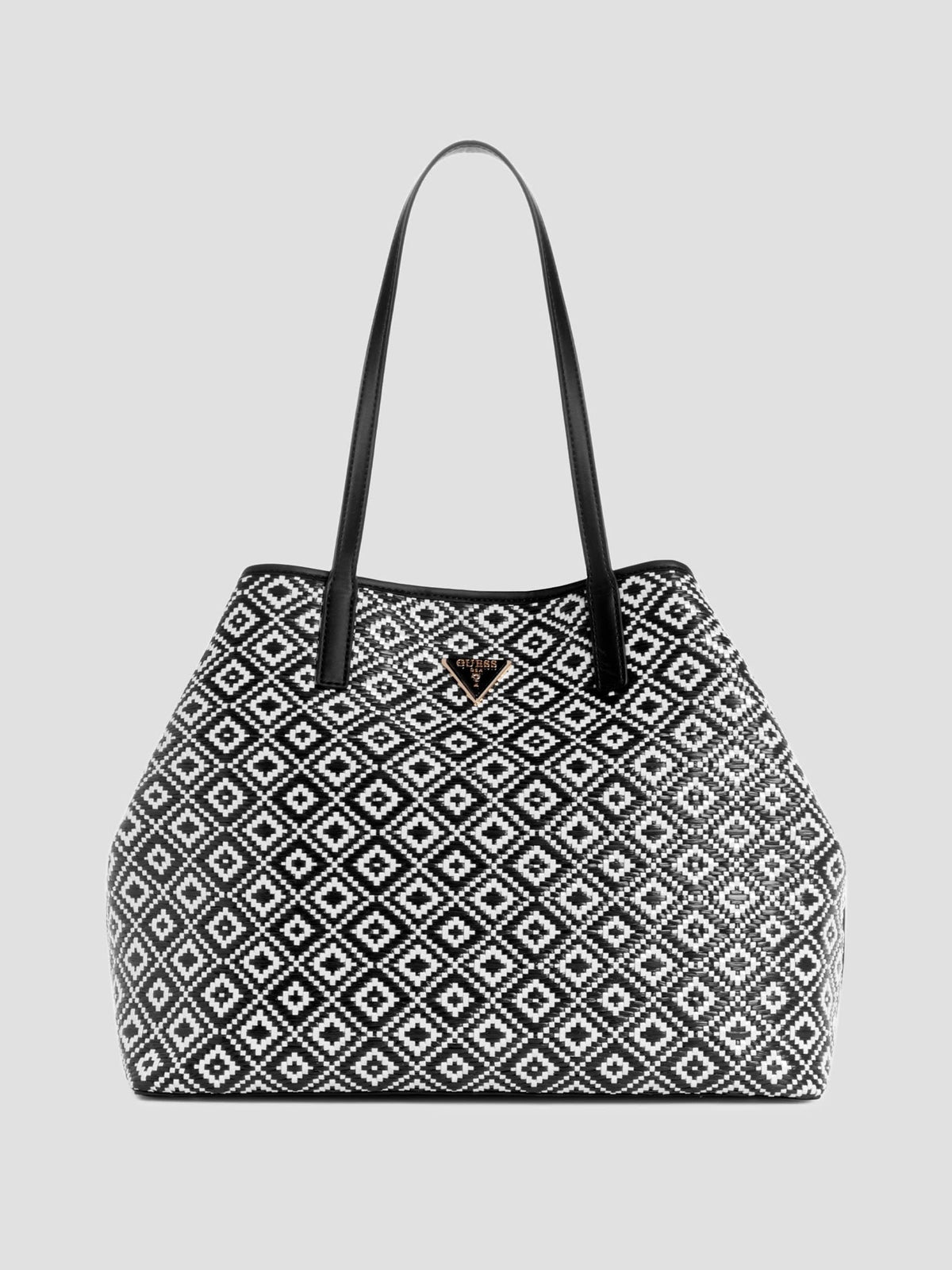 Guess Vikky Straw Tote Set