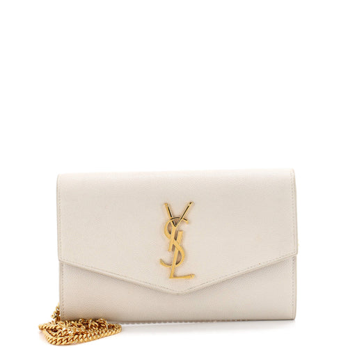 Uptown Chain Wallet Leather