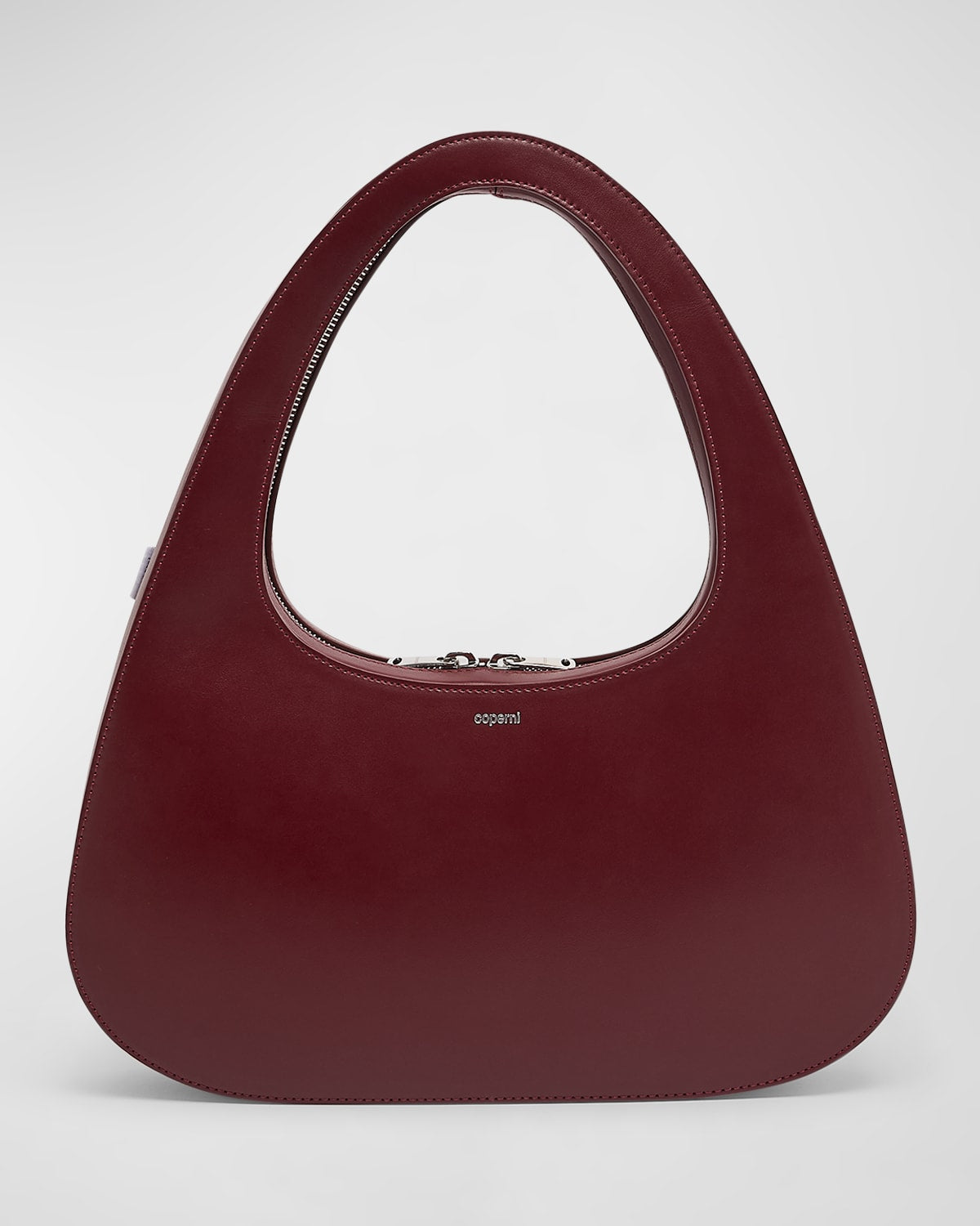 Coperni Swipe Large Zip Leather Shoulder Bag