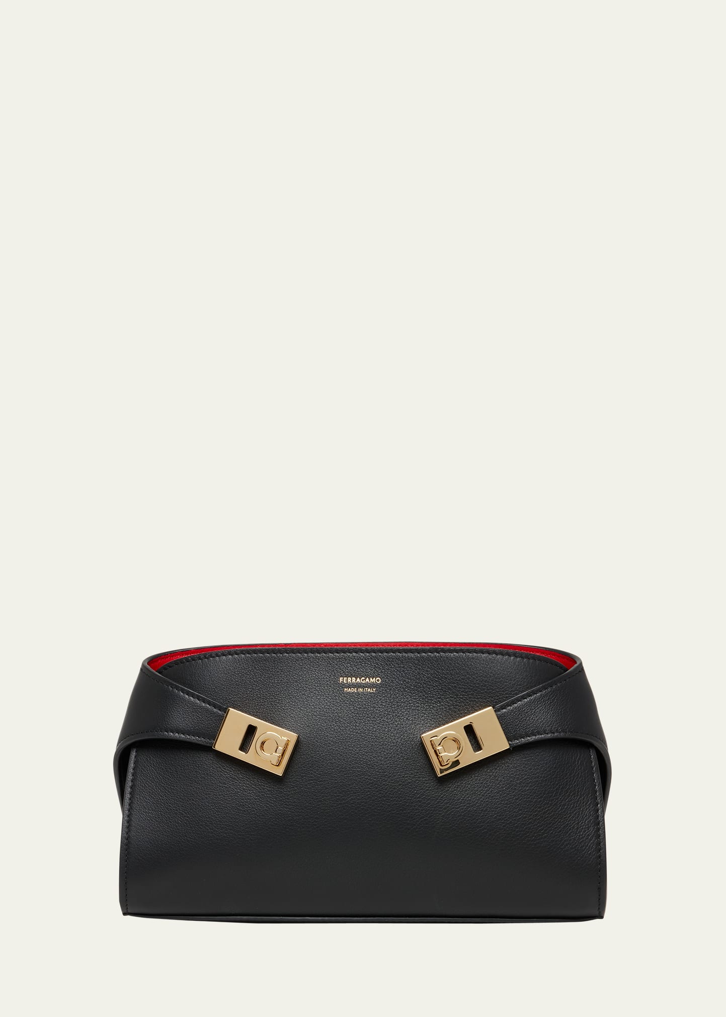 Ferragamo Hug Colorblock Leather Crossbody Bag