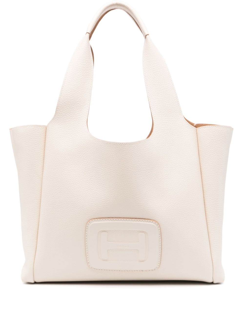 Hogan Women's H-Bag Medium Leather Bag in White | Size UNI | KBW01M30300QVD7B94