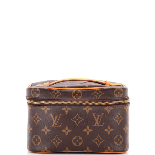 Nice Vanity Case Monogram Canvas Mini