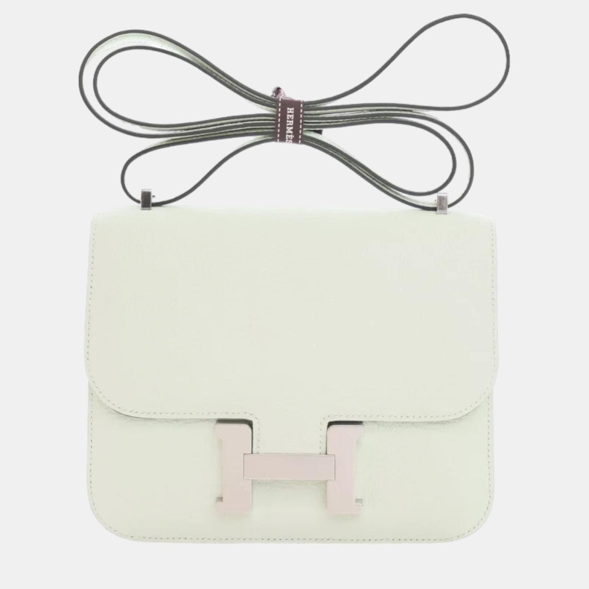 Hermès Vert Fizz Chevre Mysore Leather Constance 18 Shoulder Bag