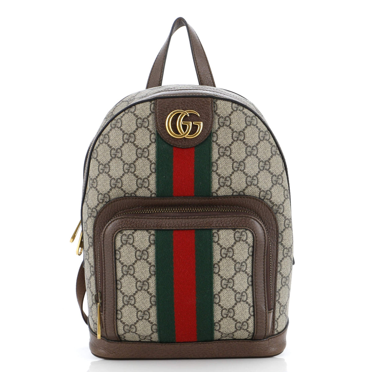 Gucci GUCCI Ophidia Backpack GG Coated Canvas Small