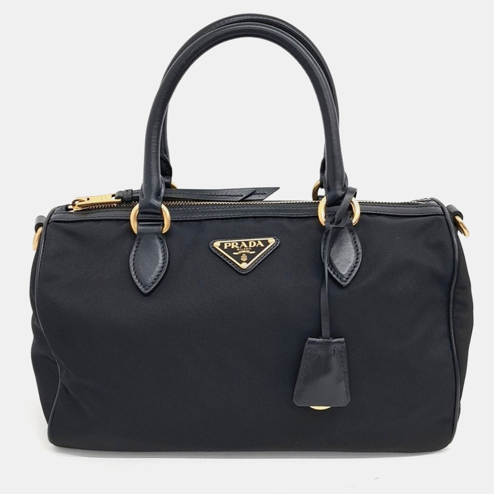 Prada Stofftasche und Schultertasche