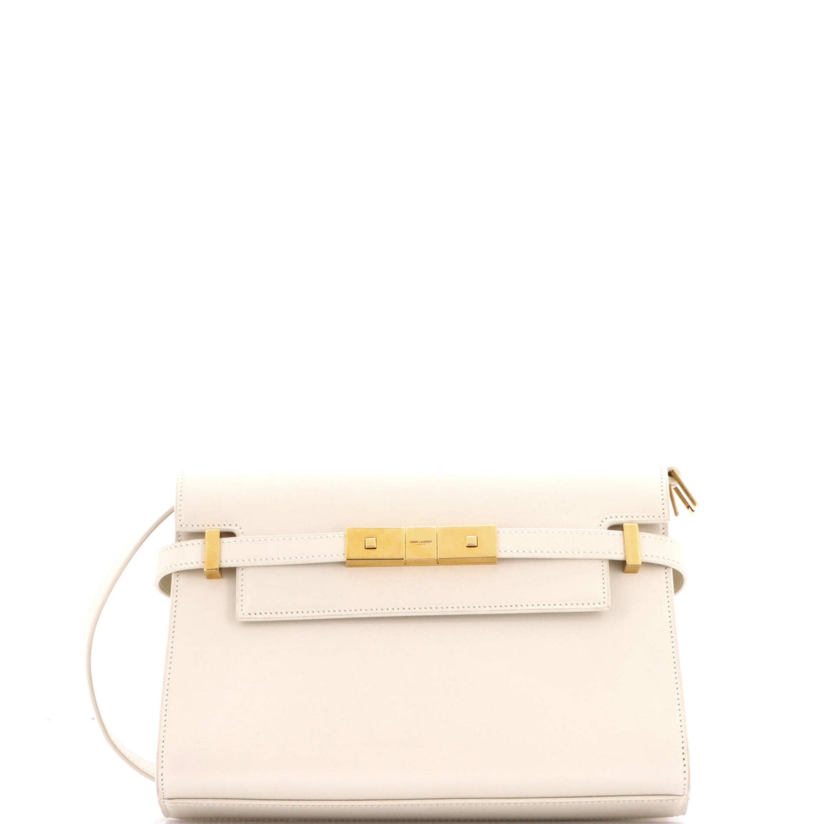 Saint Laurent Manhattan Shoulder Bag Leather Small