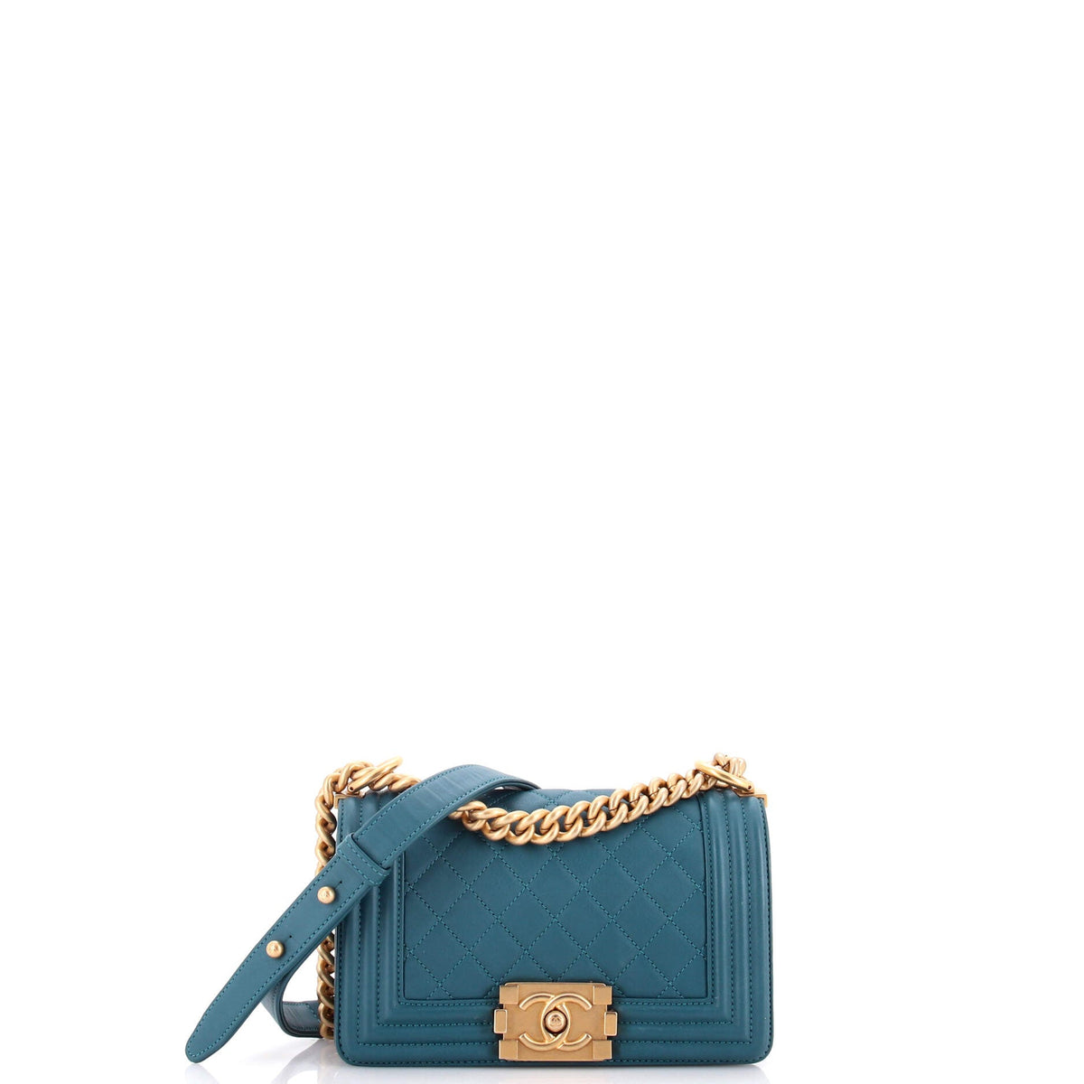 Chanel CHANEL Boy Flap Bag Quilted Lambskin Small