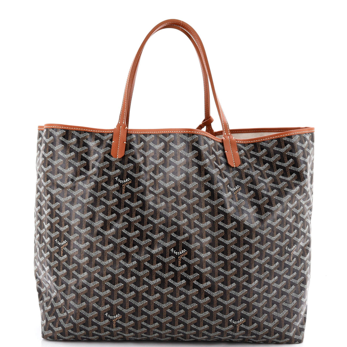 Goyard GOYARD Saint Louis Tote Coated Canvas GM