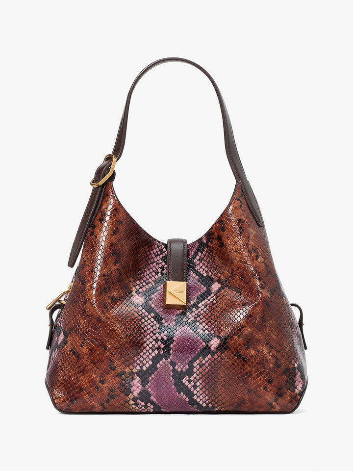 Kate Spade Au Deco Snake Embossed Crossbody Tote