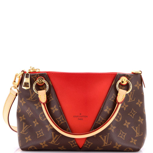 V Tote Monogram Canvas and Leather BB