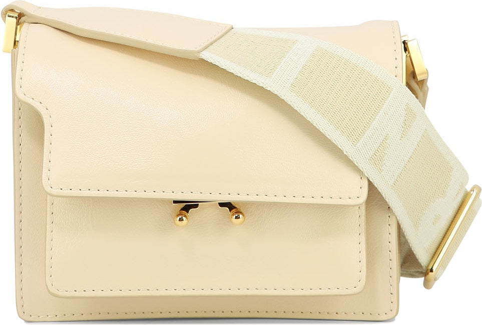 Marni Women's Trunk Soft Mini Bag in Beige | SBMP0075Q5P264400W12