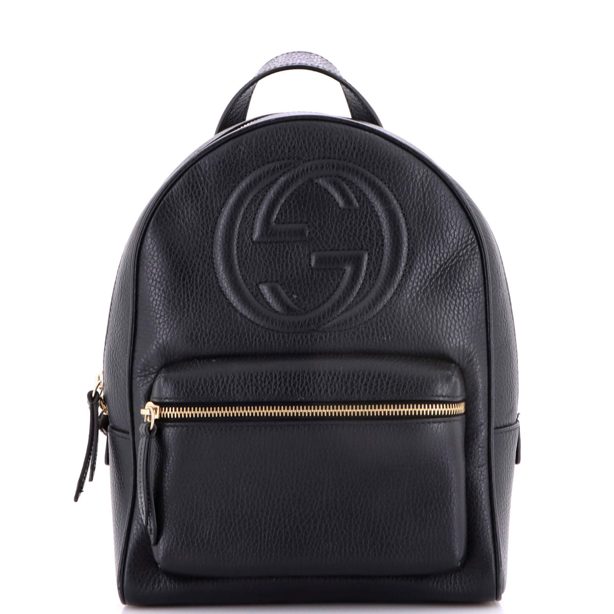 Gucci GUCCI Soho Chain Backpack Leather