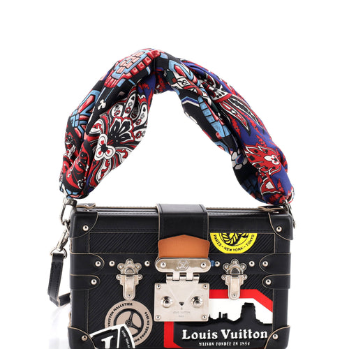 Petite Malle Handbag Limited Edition World Tour Epi Leather