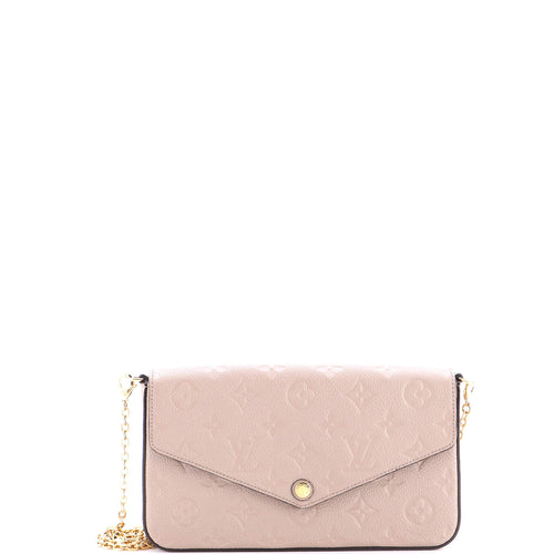 Felicie Pochette Monogram Empreinte Leather