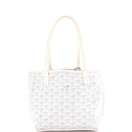 GOYARD Anjou Reversible Tote Coated Canvas Mini