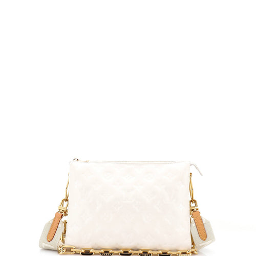 Coussin Bag Monogram Embossed Lambskin PM