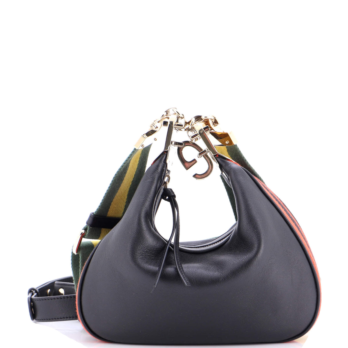 Gucci GUCCI Attache Shoulder Bag Leather Small