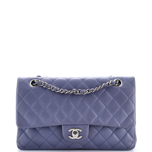 CHANEL Classic Double Flap Bag Quilted Lambskin Medium