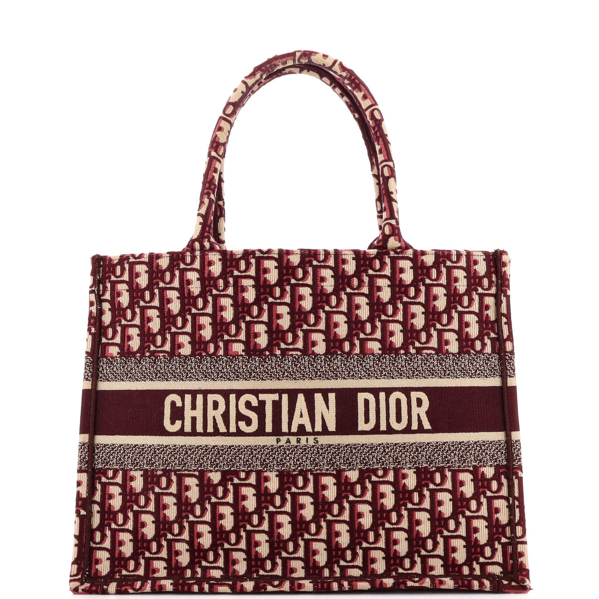 Christian Dior Book Tote Oblique Canvas Medium