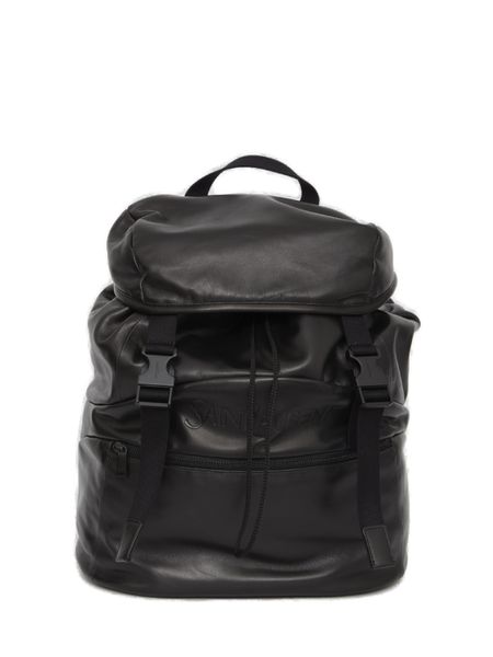 Saint Laurent Men's Leather Backpack in Black | 756285AACMV Color 1000