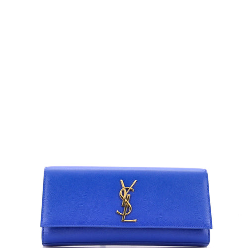 Classic Monogram Clutch Leather Long