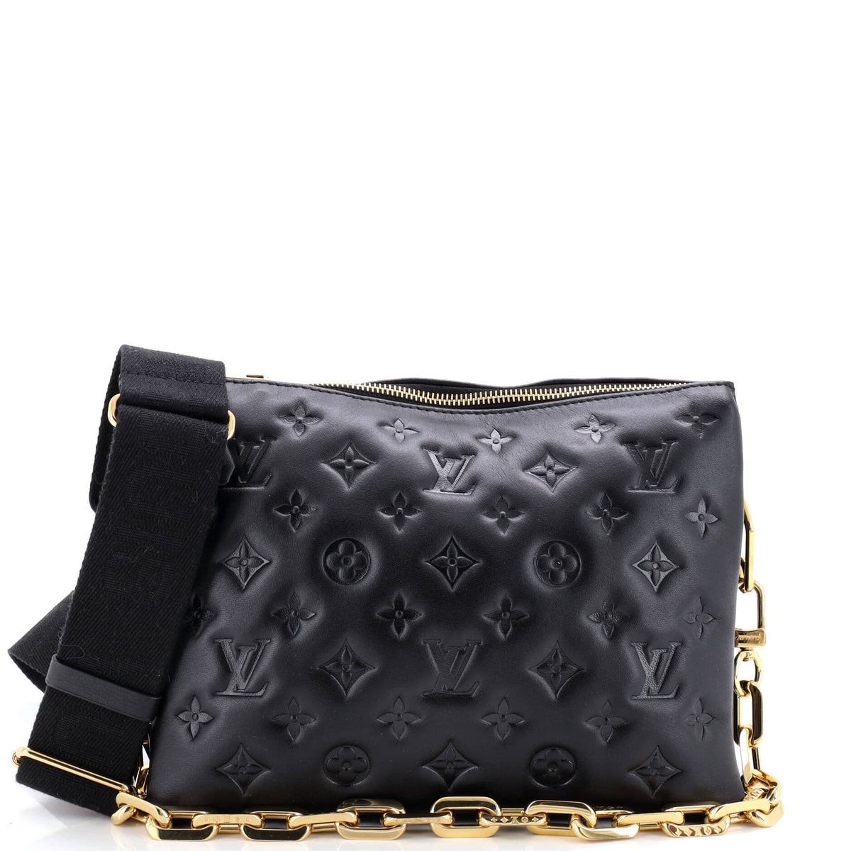 Louis Vuitton Coussin Bag Monogram Embossed Lambskin PM