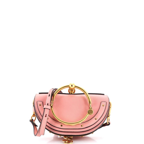 CHLOE Nile Crossbody Bag Leather Mini