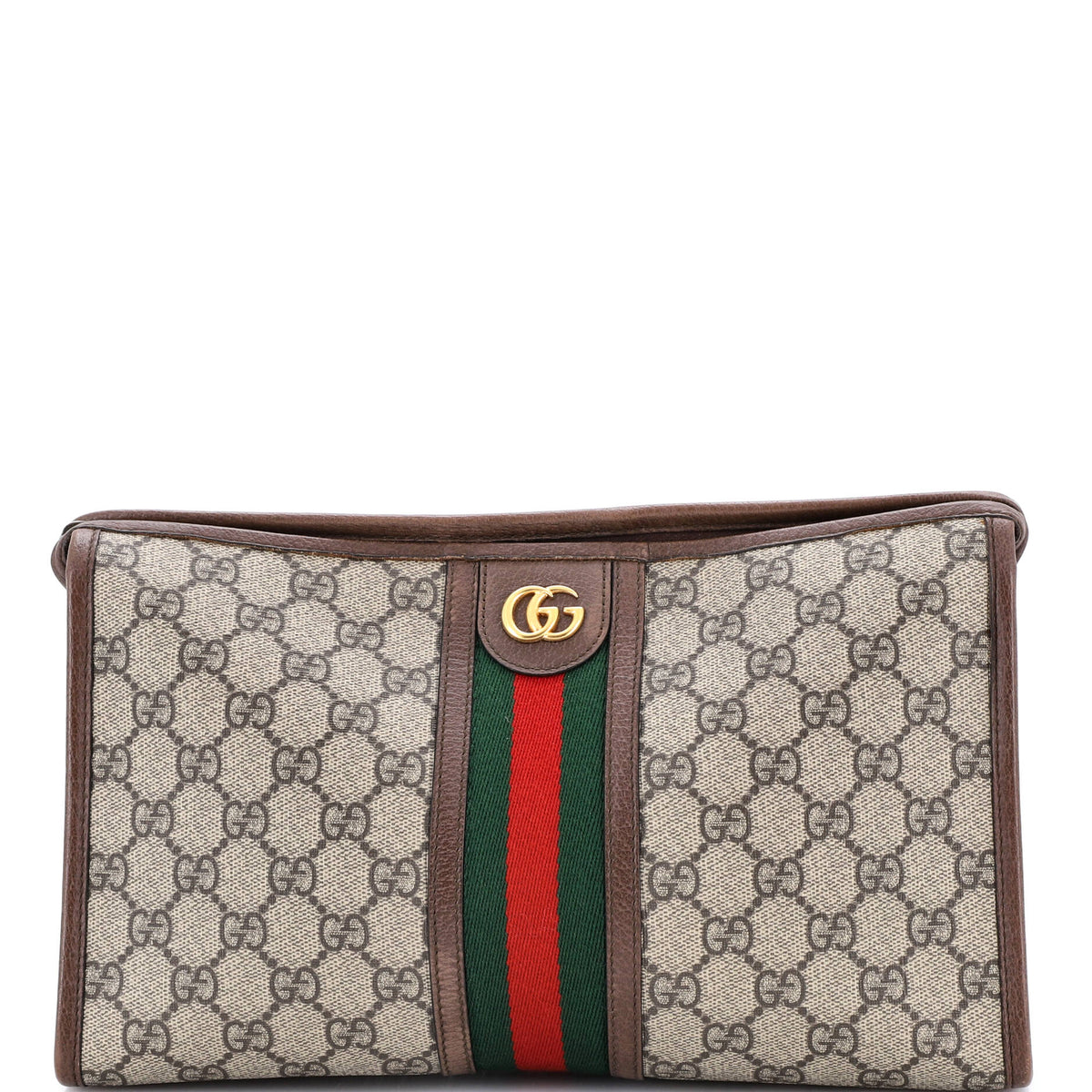 Gucci GUCCI Ophidia Toiletry Pouch GG Coated Canvas Large