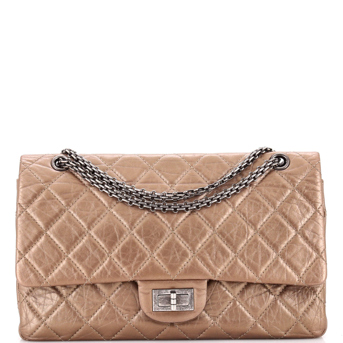 Chanel CHANEL Reissue 2.55 Flap Bag Quilted Aged Calfskin 226